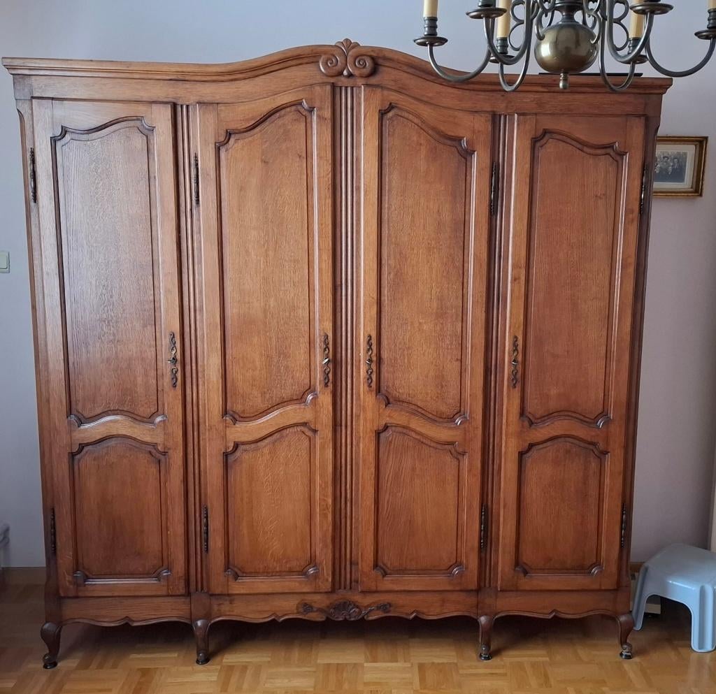 Armoire ancienne, Antiquités & Art, Antiquités | Meubles | Armoires, Enlèvement