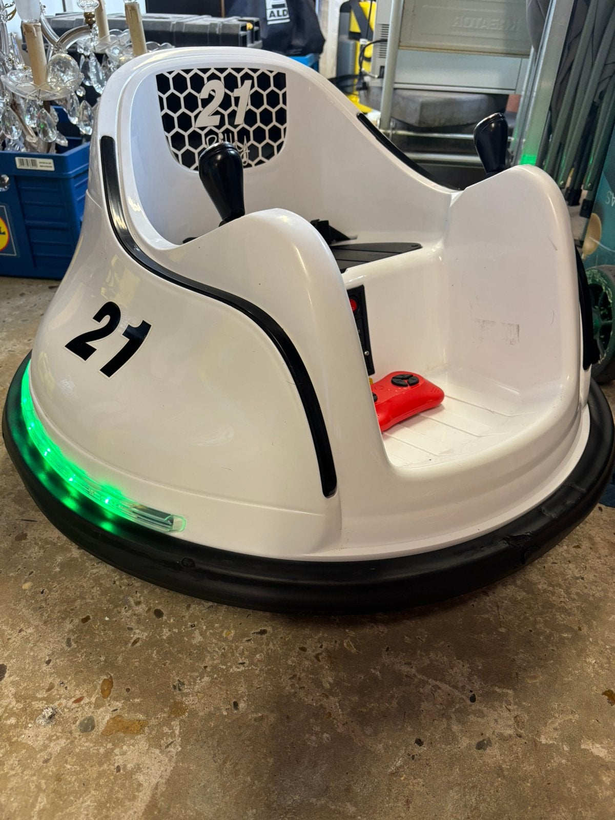 Botsauto bumper car, Ophalen, Zo goed als nieuw