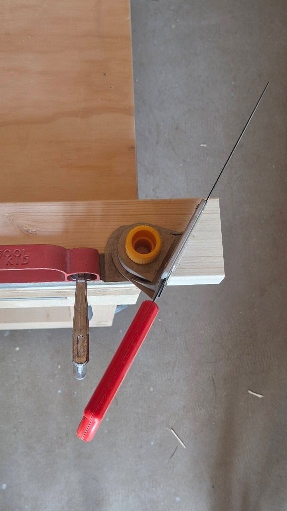 ToolKid Zaaggeleider en Handzaag – Veilig Kindergereedschap, Tuin en Terras, Handzagen, Gebruikt, Handzaag, Ophalen of Verzenden