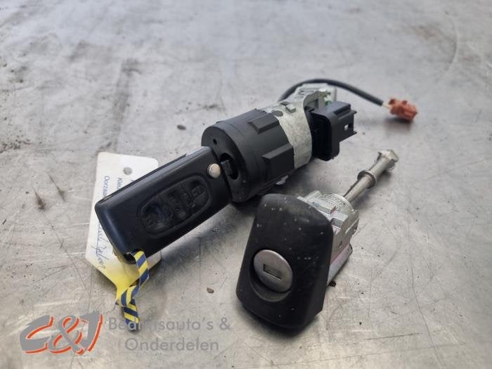 Serrure de contact + clé d'un Citroen Berlingo, -, 3 mois de garantie, Utilisé, -