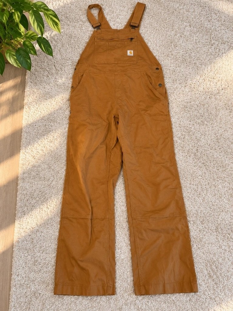 Carhartt Bib Overall Tuinbroek Bruin – Maat M nieuw, Tuin en Terras, Carhartt, Overall, Nieuw, Heren
