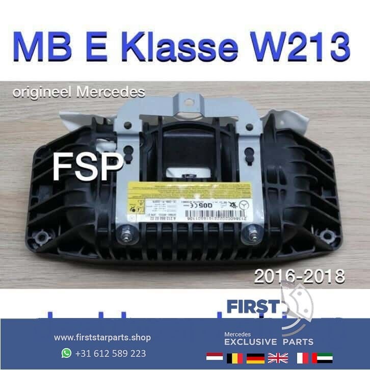 W213 E Klasse dashboard airbag Mercedes 2016-2018 passagier, Gebruikt, -, Ophalen of Verzenden, -