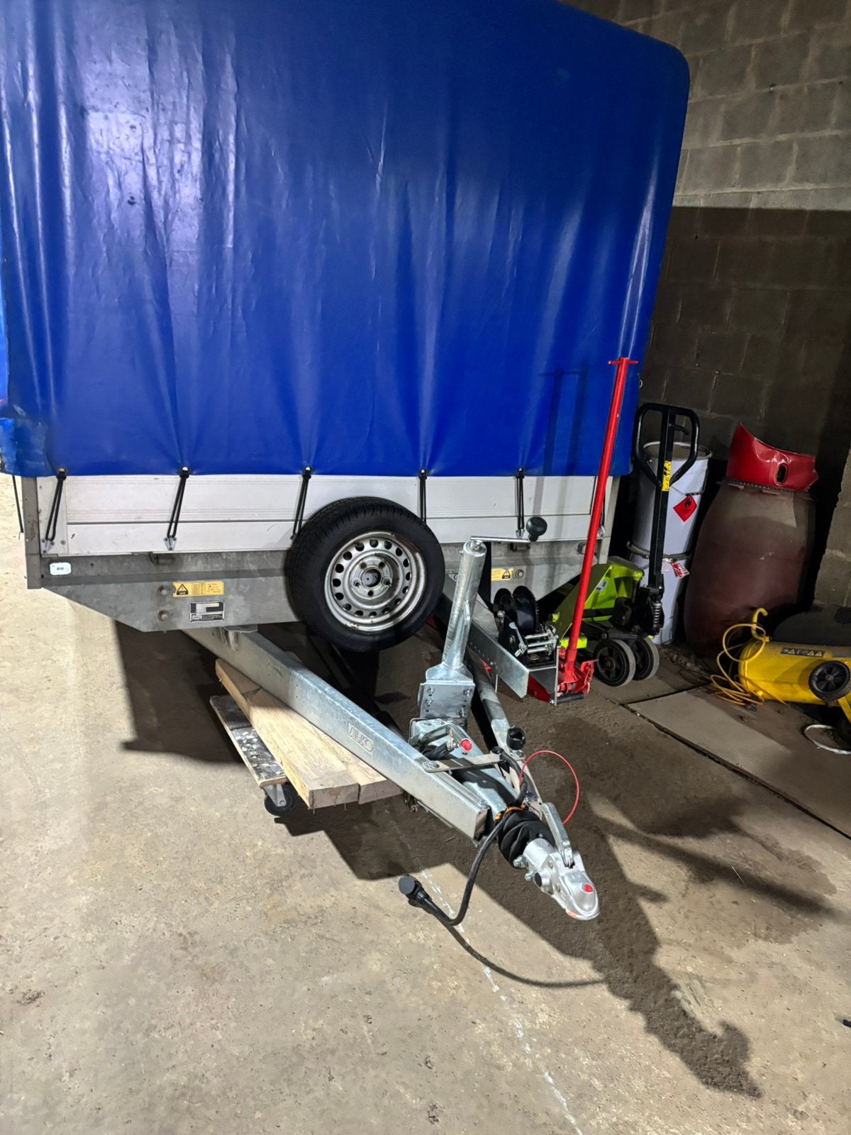Huif aanhanger, Auto diversen, Ophalen, Gebruikt