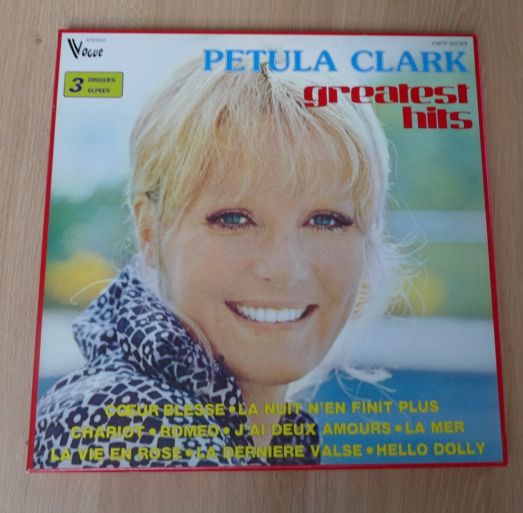 3LP Box - Petula Clark - Greatest hits, LP, Pop, Ophalen of Verzenden, Zo goed als nieuw