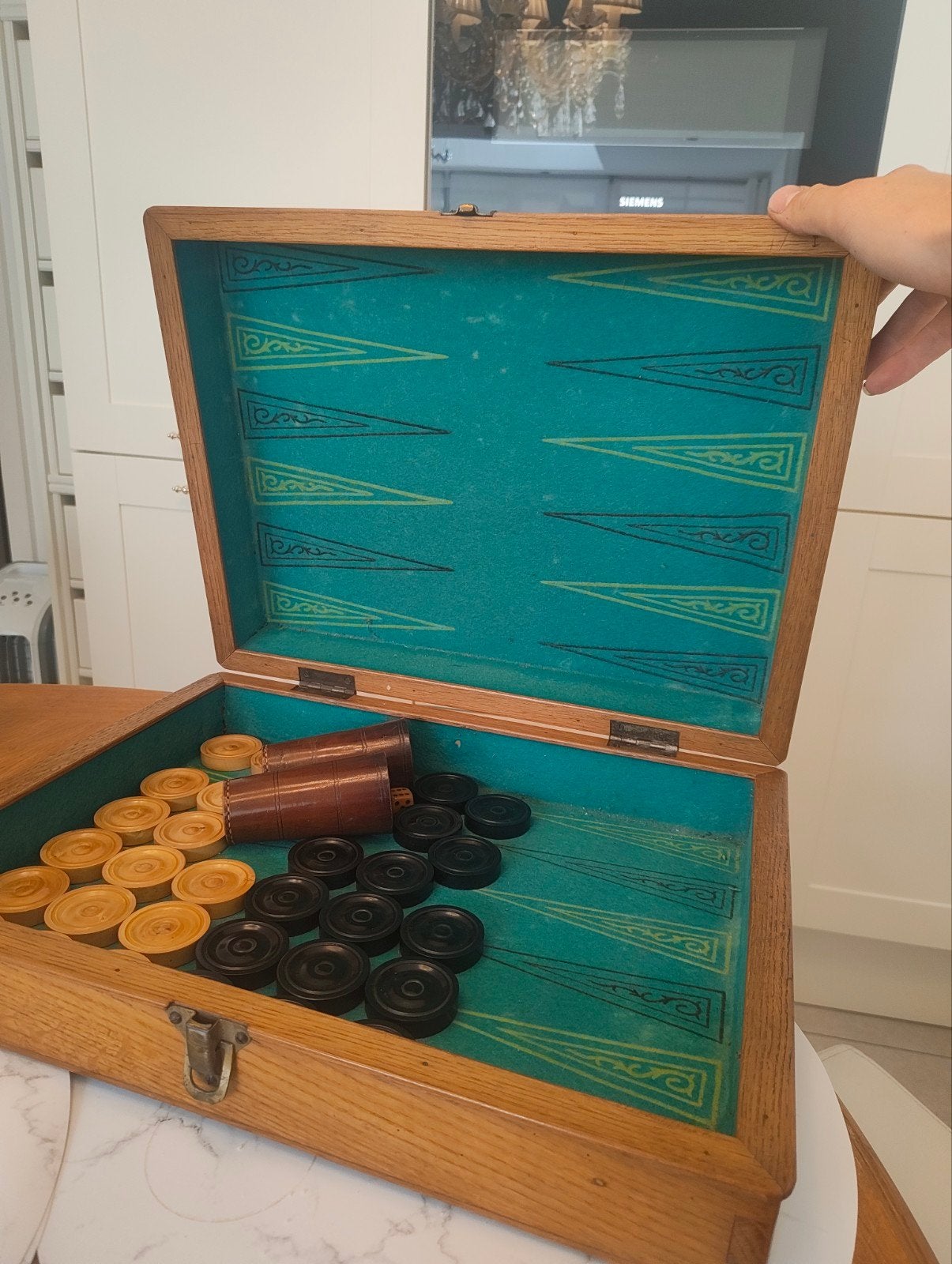 zeer oude backgammon, Hobby en Vrije tijd, Ophalen