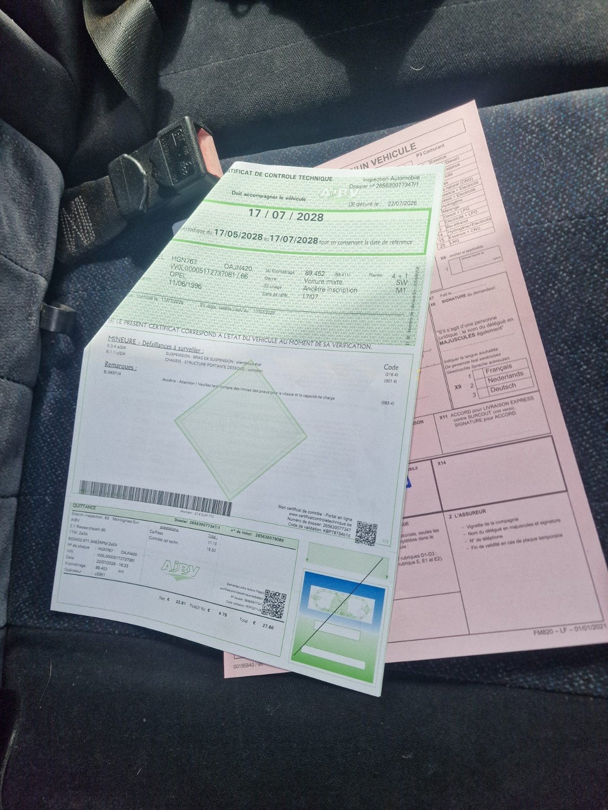 opel astra 1.4i break 90000km prête immatriculée ancêtres, Achat, Noir, 5 portes, Tissu