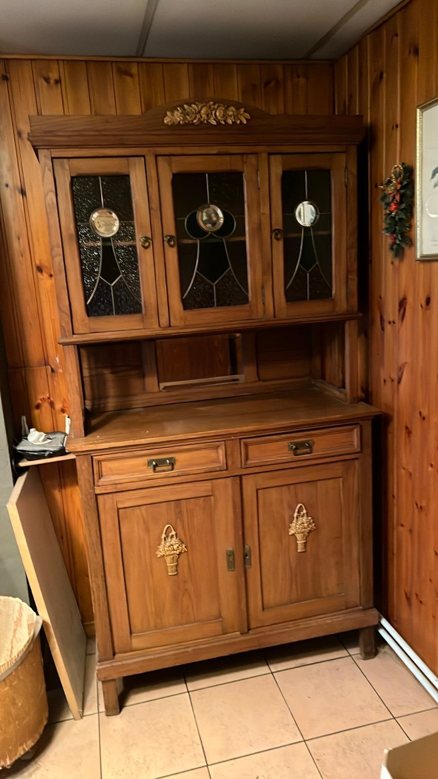 Mooie kast, Huis en Inrichting, Ophalen, Zo goed als nieuw, Glas