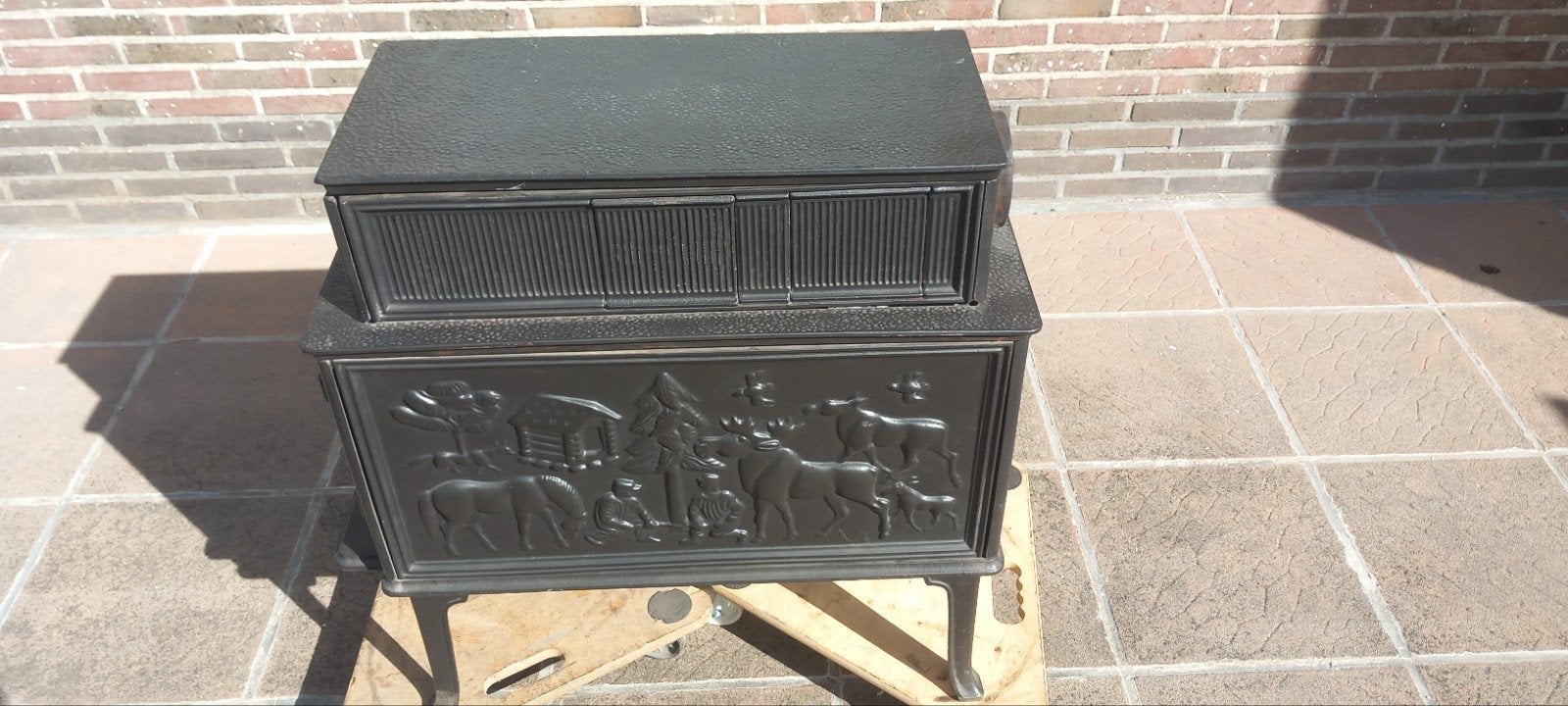 houtkachel Jotul, Maison & Meubles, Poêles, Comme neuf, Enlèvement, Bois, Autoportant