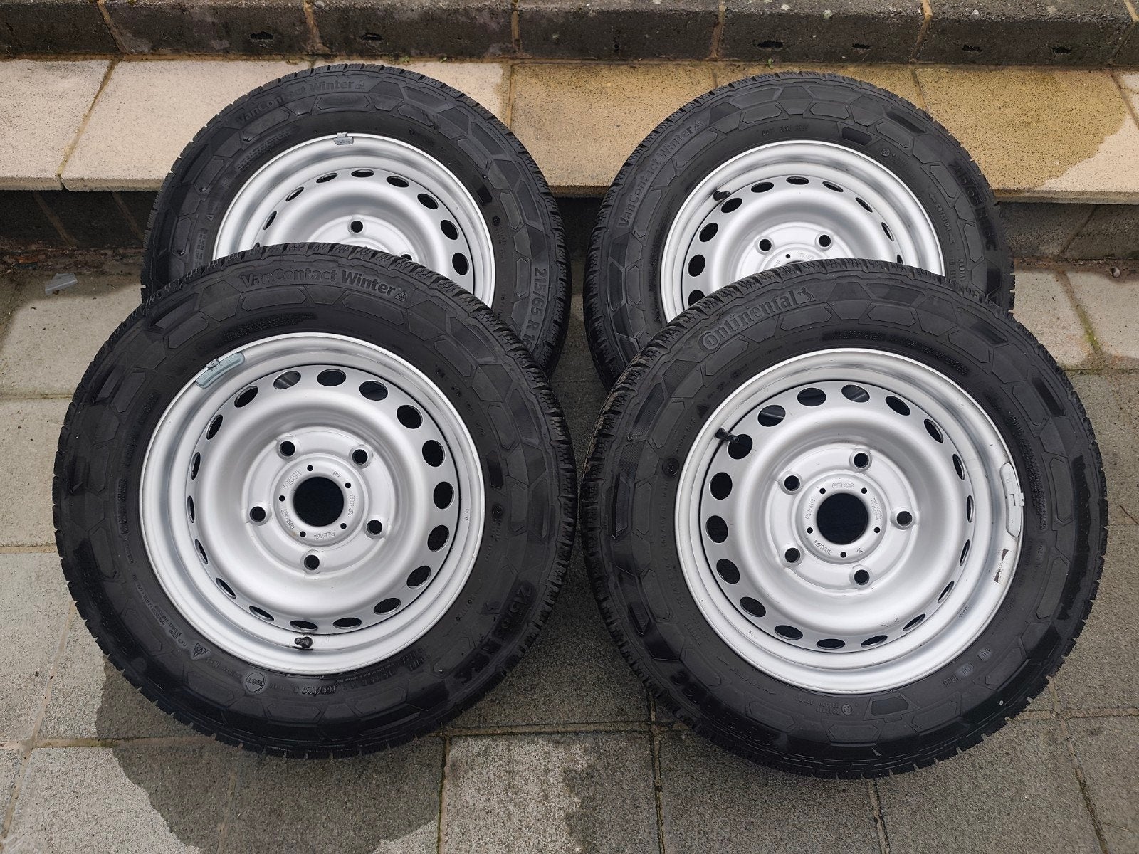 Set hiver ford transit custom / tourneo, Neuf, 16 pouces, Véhicule utilitaire, Pneu(s)