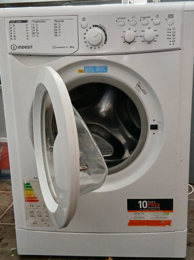 lave linge, Electroménager, 6 à 8 kg, Enlèvement, Utilisé, Chargeur frontal