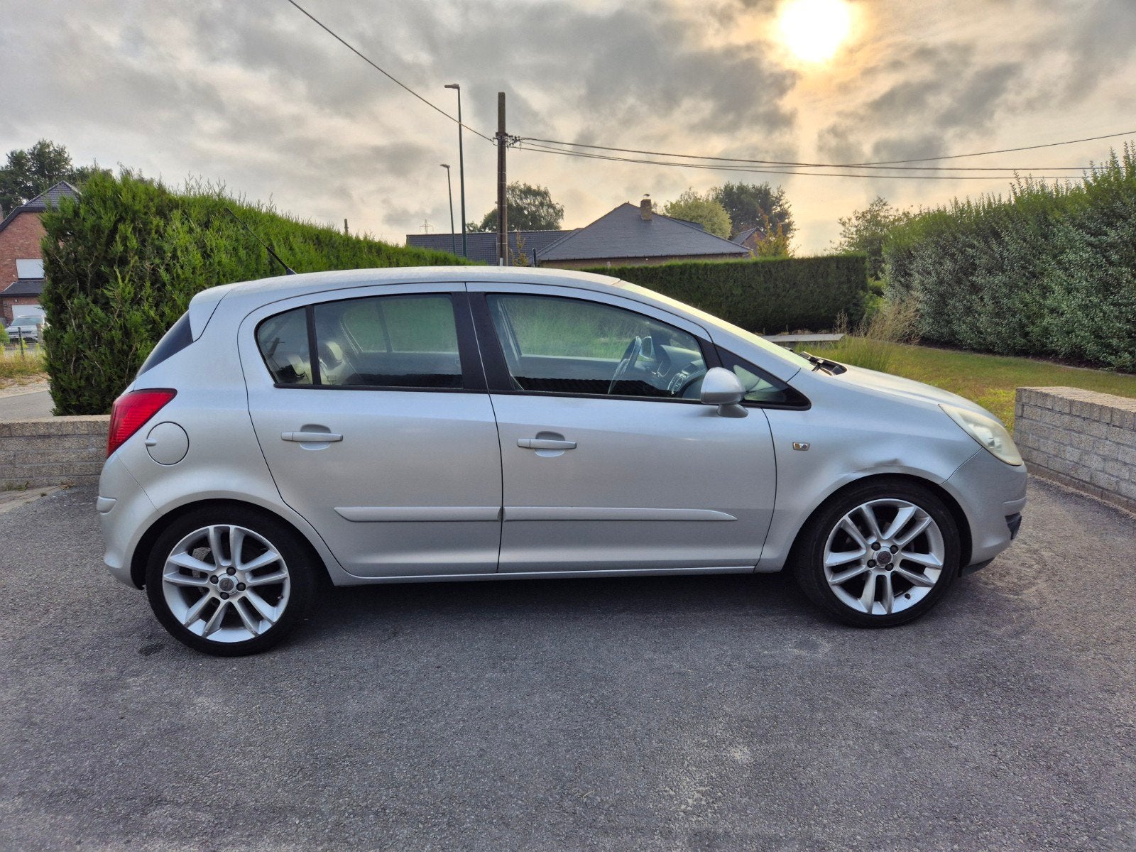 Opel Corsa, Auto's, Opel, Euro 5, Zwart, 4 cilinders, Leder en Stof