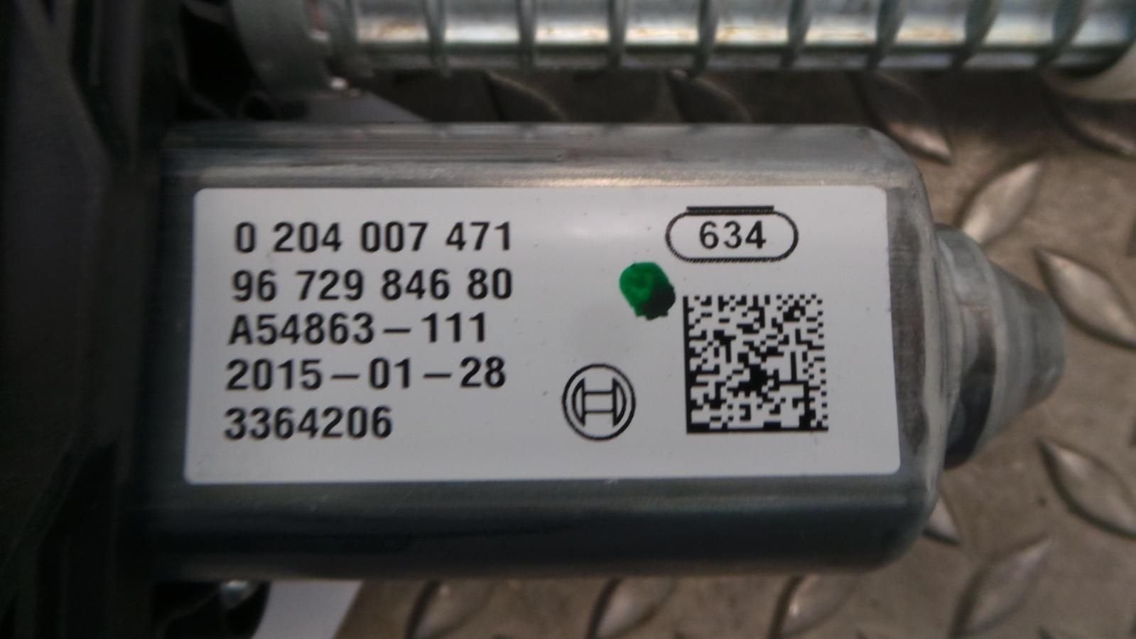 CITROEN DS4 HANDREM ELECTRISCH SYSTEEM 2015, Auto-onderdelen, Ophalen of Verzenden, Gebruikt, Stiba lid
