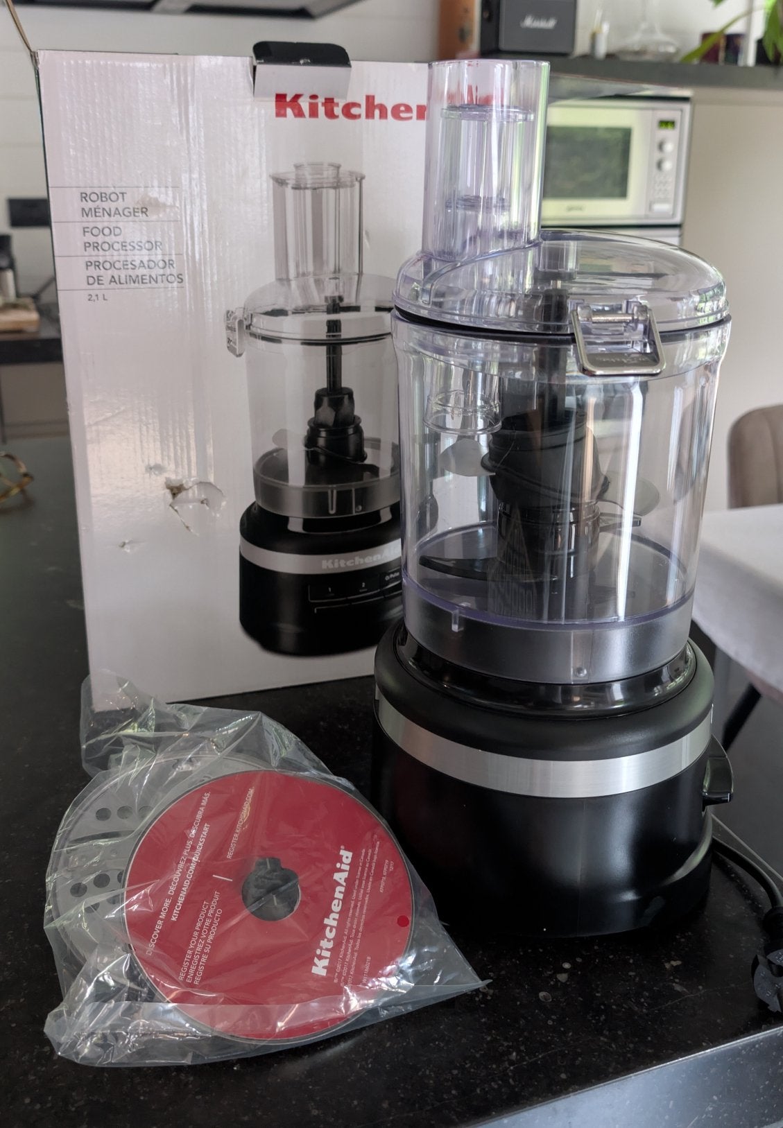 Robot culinaire Kitchen Aid 2,1 L, Electroménager, Mélangeurs de cuisine, Enlèvement, Comme neuf