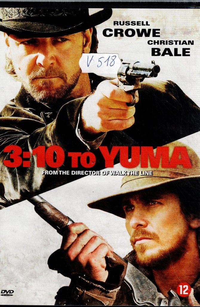 dvd  /  3:10 To Yuma, CD & DVD, DVD | Autres DVD, À partir de 12 ans, Enlèvement ou Envoi, Comme neuf