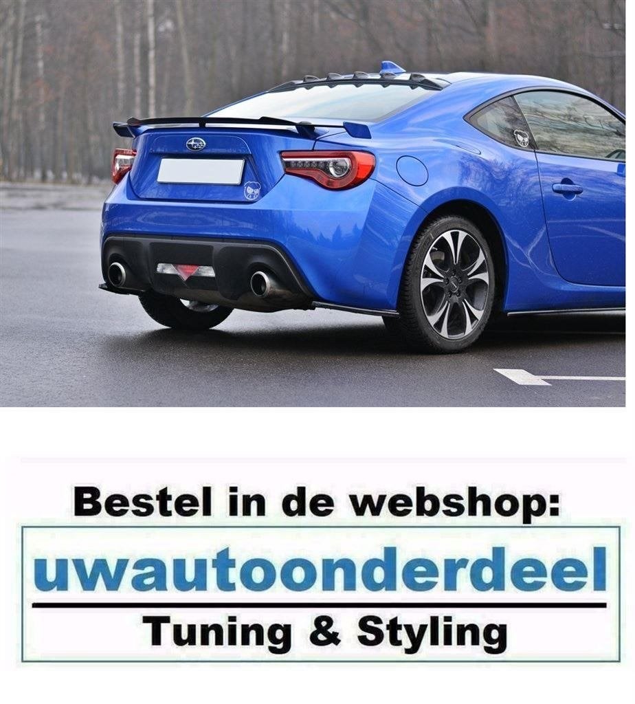 Maxton Design Spoiler Lip Splitter Voor Subaru BRZ Facelift, Verzenden