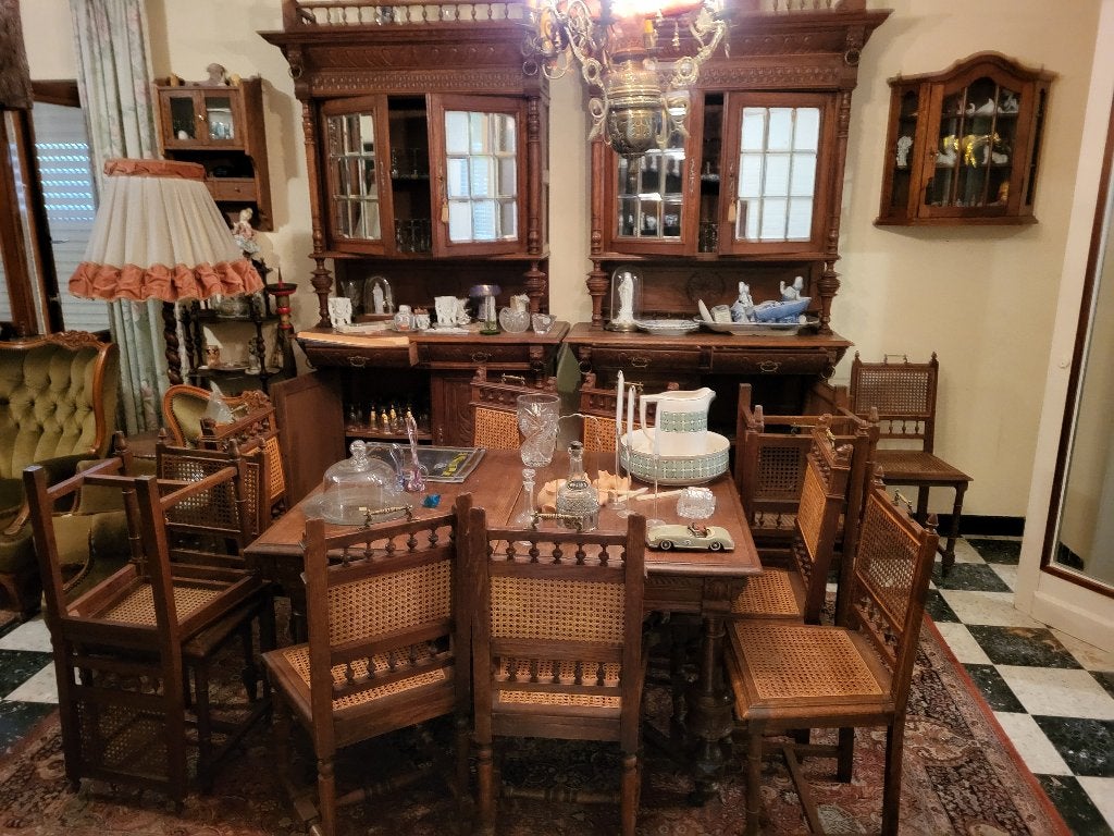 Eetkamer, Ophalen, Gebruikt, Louis Quinze stijl, 8 stoelen of meer