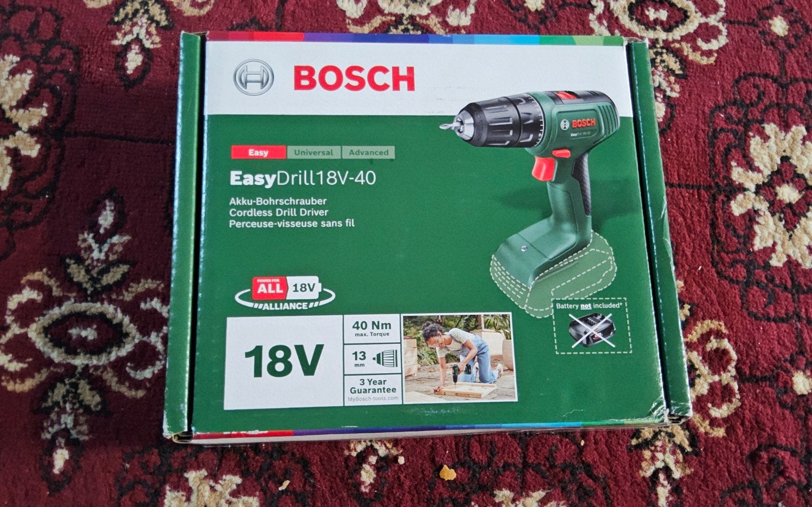 Bosch boormachine 18v nieuwe body in de doos
Vaste prijs, Doe-het-zelf en Bouw, Gereedschap | Boormachines, Ophalen of Verzenden