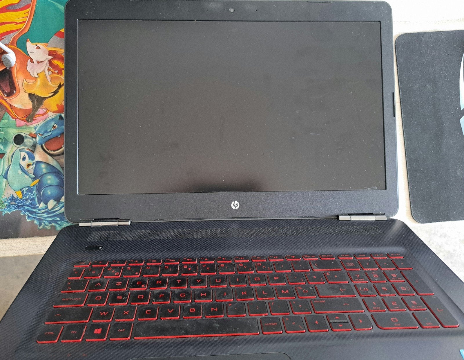 HP Omen 17-w201nb Voor Onderdelen (Waterschade), Computers en Software, HP Omen, Met videokaart, 2 tot 3 Ghz, HDD