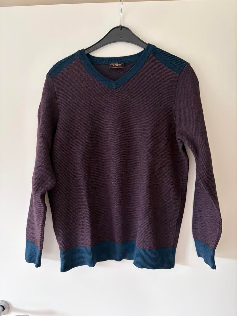 Trui Cricket & Co valt als maat M, Vêtements | Hommes, Pulls & Vestes, Enlèvement ou Envoi, Comme neuf, Taille 48/50 (M), Bleu