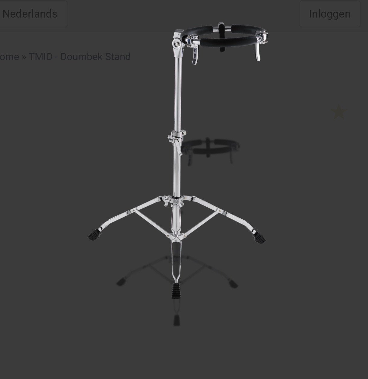 Porte-bio/doumbook professionnel Meinl TMID, Musique & Instruments, Pieds, Enlèvement ou Envoi, Neuf