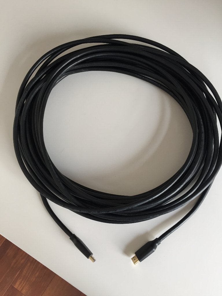 Belkin HDMI kabel 15m, Ophalen of Verzenden, Zo goed als nieuw, 10 meter of meer, HDMI-kabel