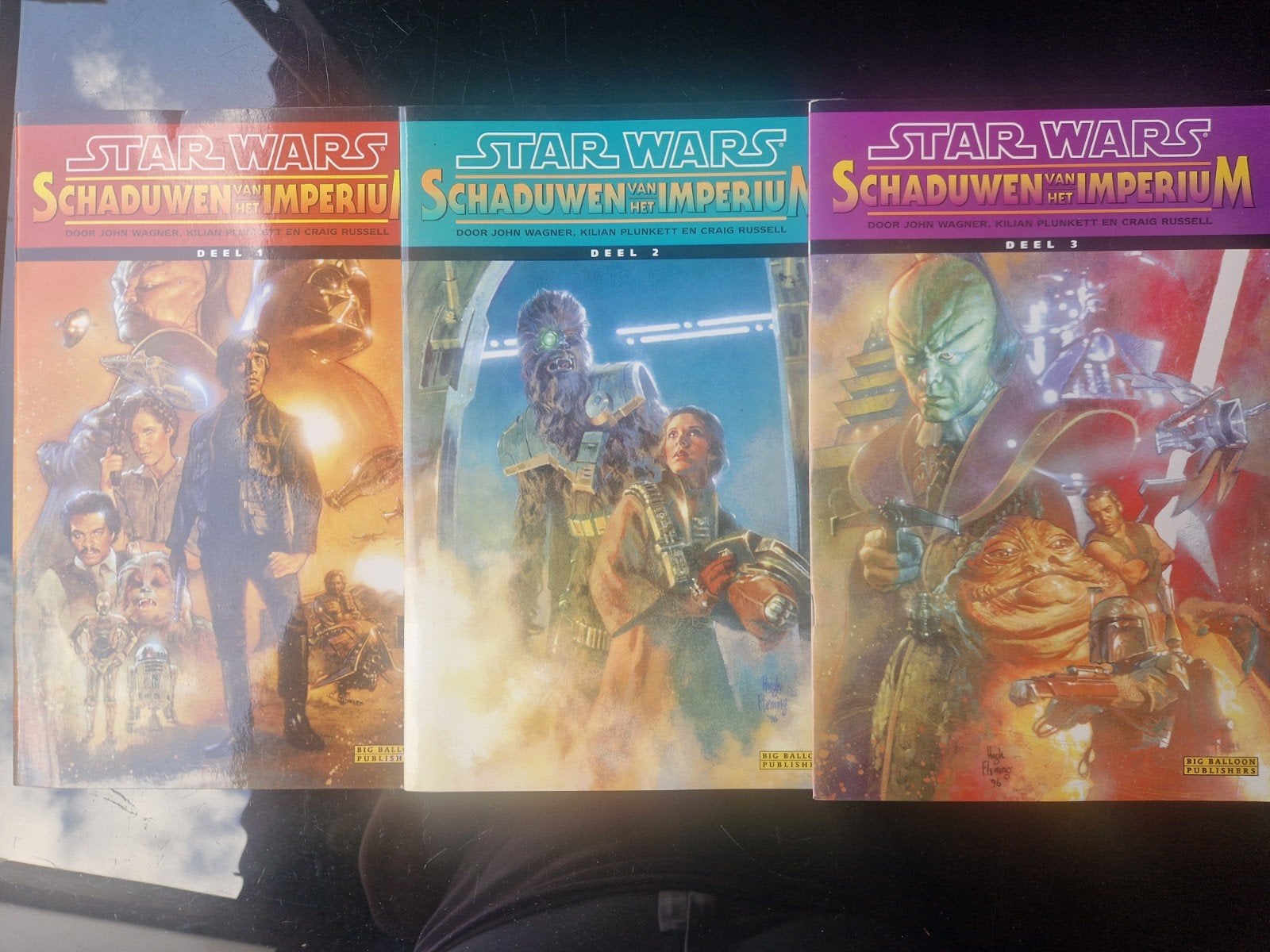 Star wars comics, Ophalen
