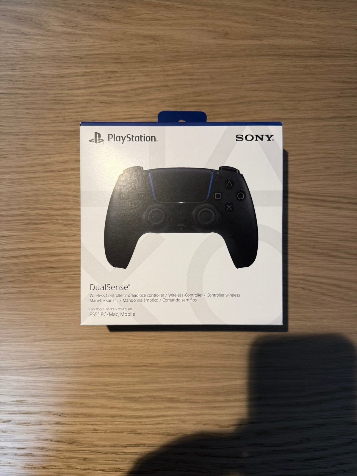 Nieuwe PS5 zwarte controller-nooit gebruikt -2 jaar garantie, PlayStation 4, Nieuw, Ophalen of Verzenden, Controller