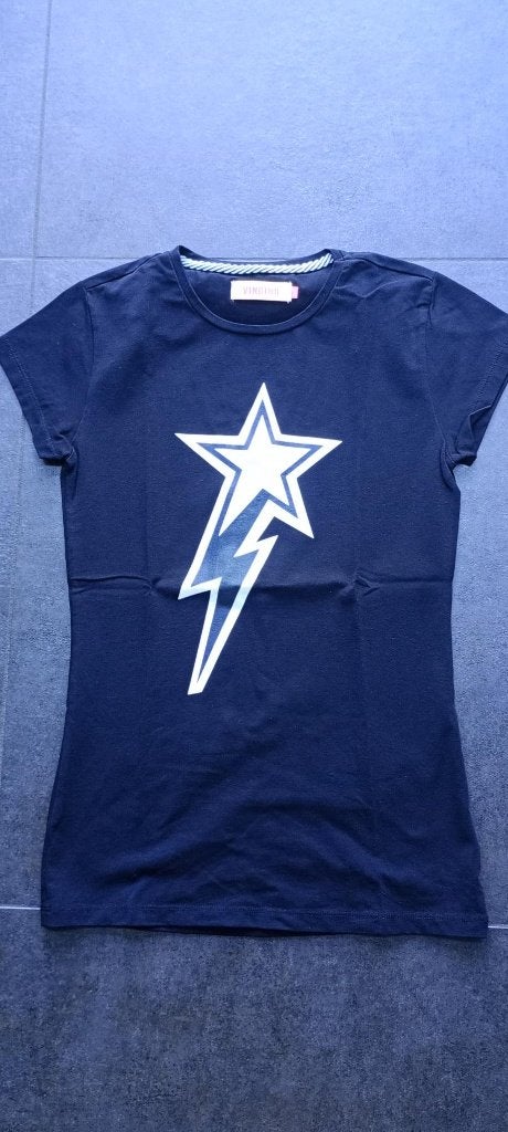 shirt Vingino maat 164 - nieuwstaat, Kinderen en Baby's, Kinderkleding | Maat 164, Meisje, Ophalen of Verzenden, Zo goed als nieuw
