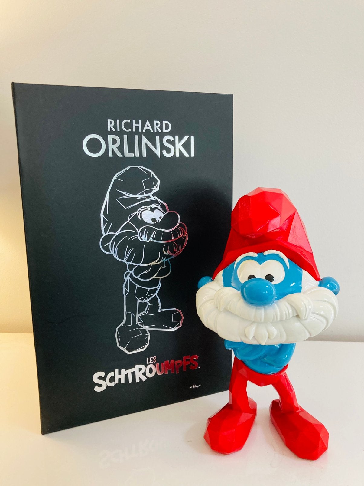 Orlisnki : exclusivité. Le Grand Schtroumpf, Antiquités & Art, Art | Objets design, Enlèvement ou Envoi, Sculpture