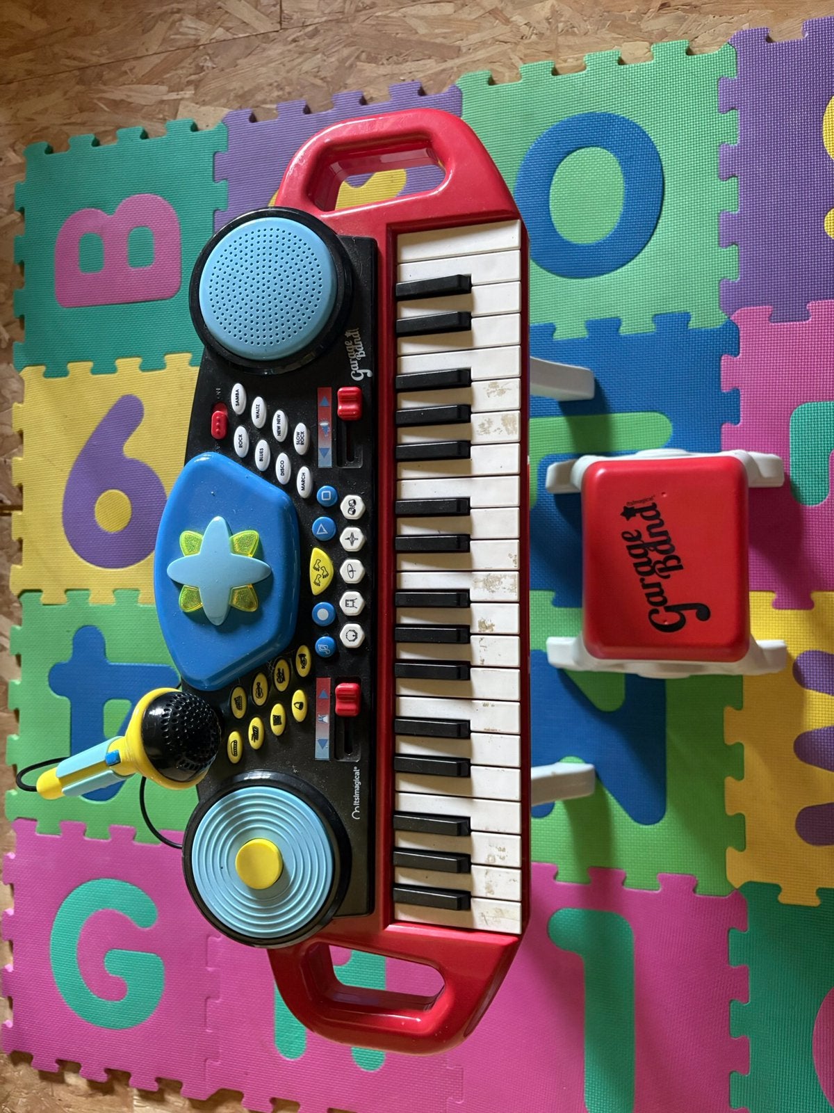 Speelgoed piano met bankje, Ophalen, Zo goed als nieuw, Overige kleuren, Piano