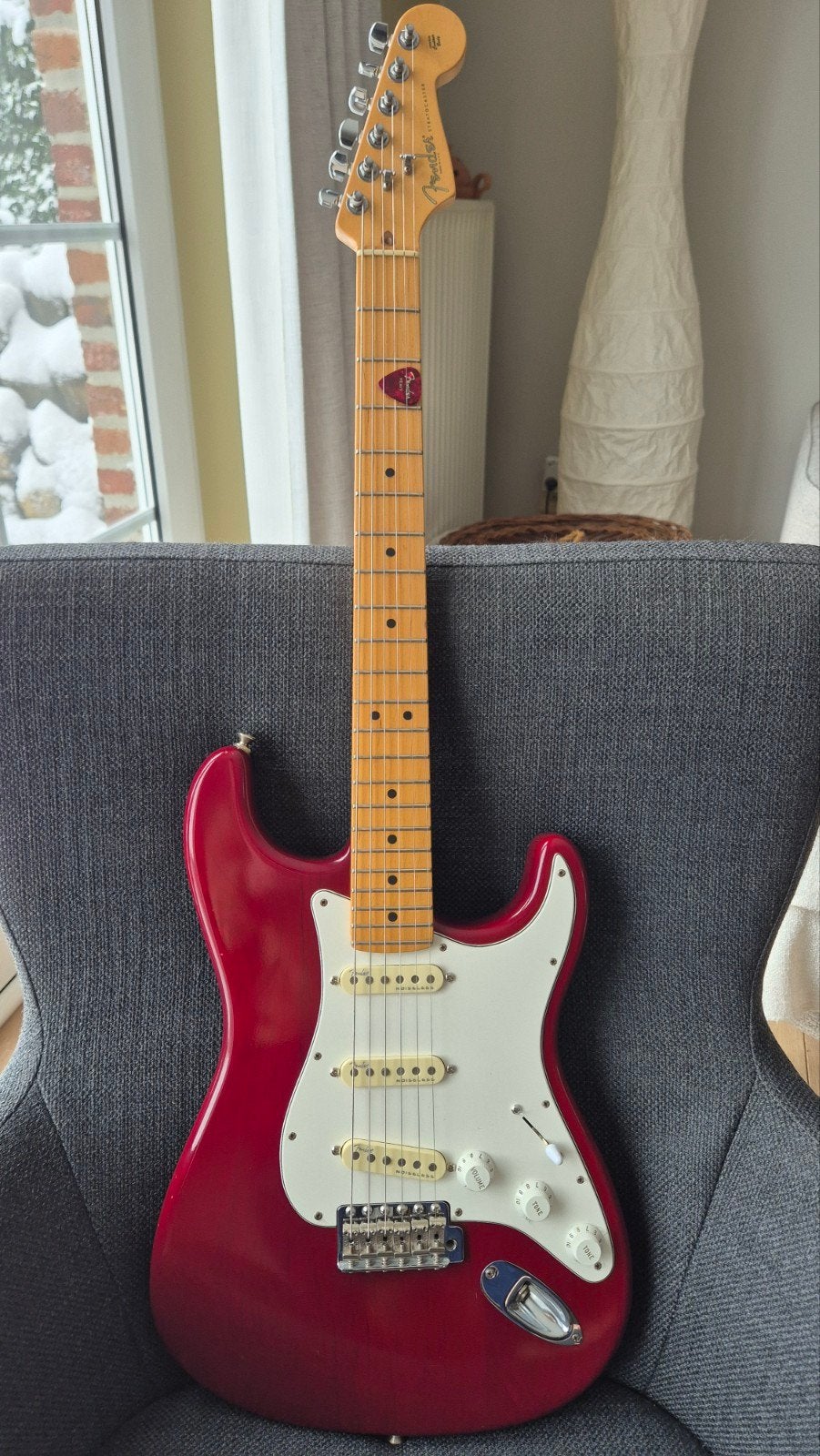 Fender Stratocaster USA, Musique & Instruments, Instruments à corde | Guitares | Électriques, Comme neuf, Solid body, Fender, Enlèvement ou Envoi