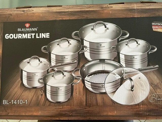 kookpottenset, Maison & Meubles, Cuisine | Casseroles & Poêles, Enlèvement, Neuf, Ensemble de casseroles
