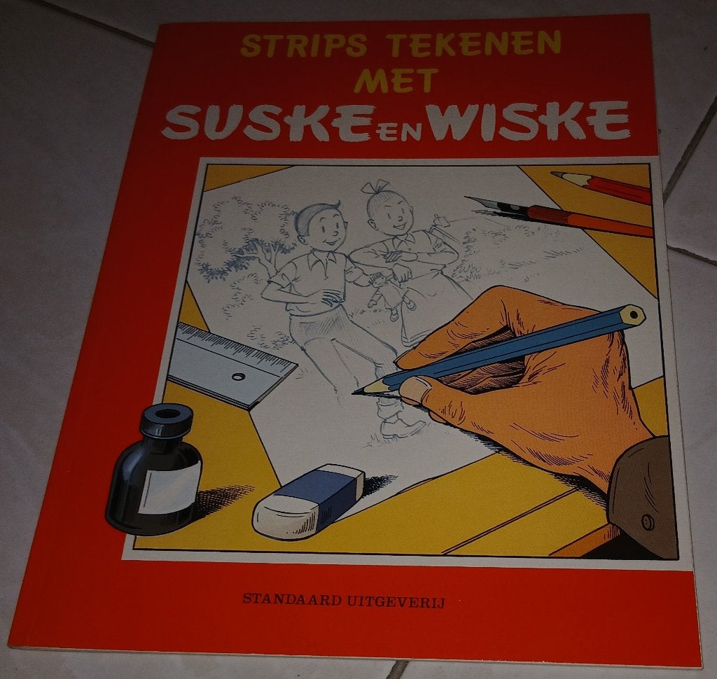 Strips tekenen met /Postzegels verzamelen met Suske en Wiske, Nieuw, Ophalen of Verzenden, Studio Vandersteen, Meerdere stripboeken