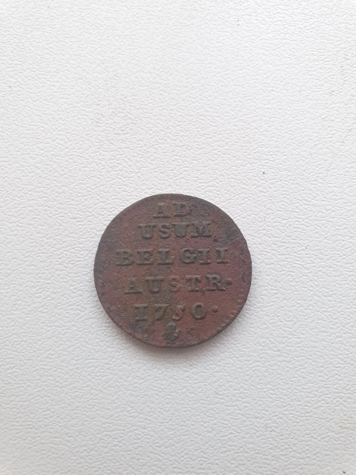 zeldzame munt 1750, Postzegels en Munten, Munten en Bankbiljetten | Verzamelingen, Ophalen of Verzenden
