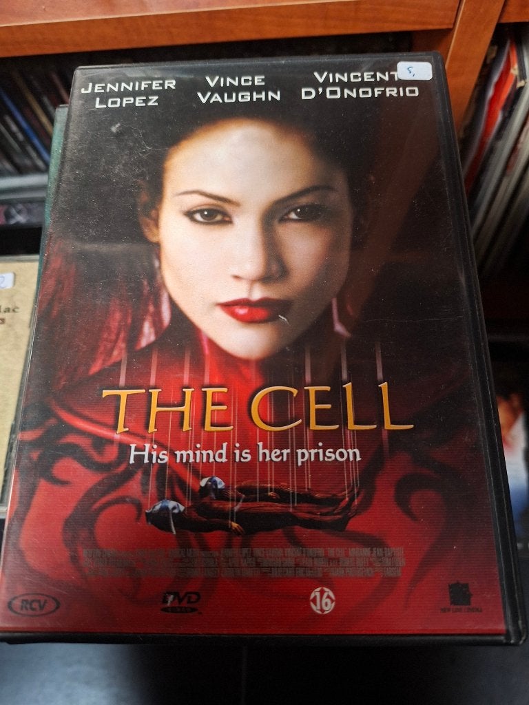 dvd - jennifer lopez - the cell, Horror, Engels, Vanaf 16 jaar, Nederlands