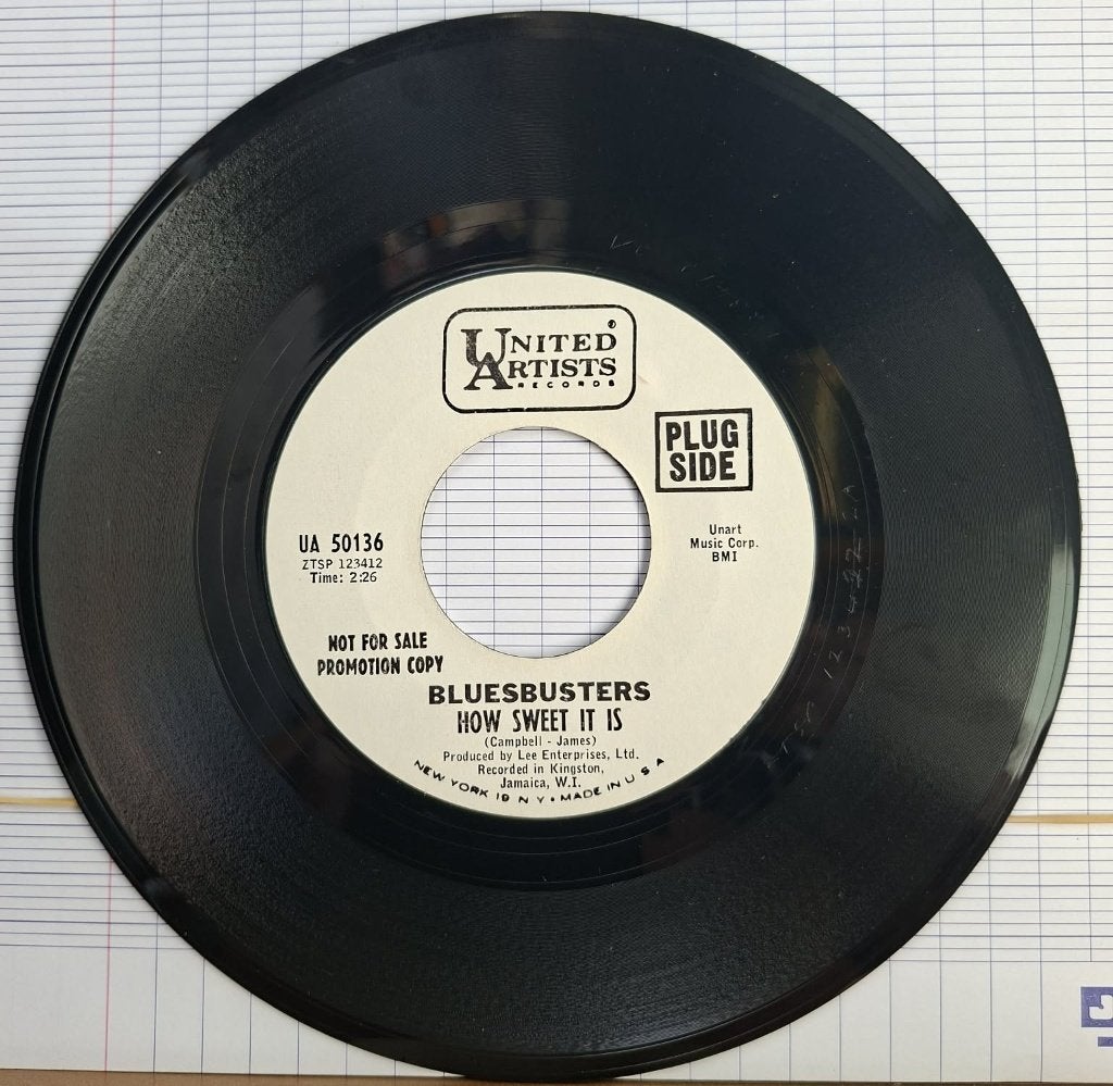 Bluesbusters - How Sweet It Is, CD & DVD, Vinyles Singles, Enlèvement ou Envoi, 7 inch, Reggae et Ska, Utilisé