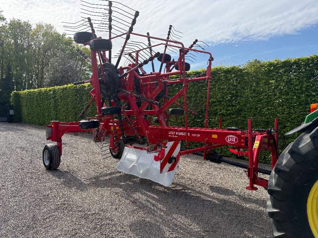 dubbele hark Lely, Ophalen, Akkerbouw