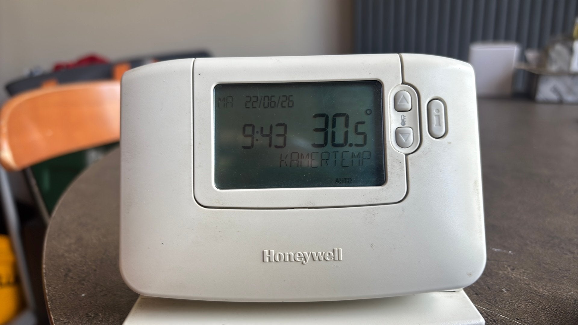 Draadloze thermostaat honeywell, Bricolage & Construction, Thermostats, Enlèvement, Comme neuf