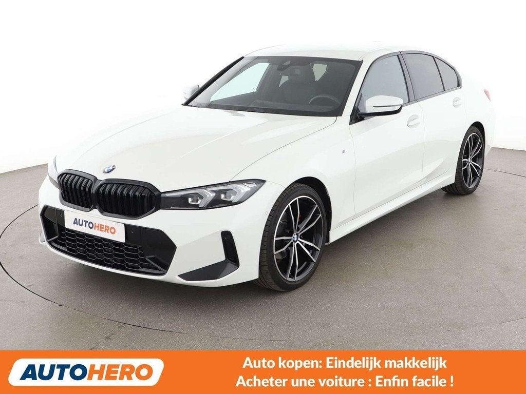 BMW 3 Serie 318 318i M Sport (bj 2024, automaat), Automaat, Achterwielaandrijving, Gebruikt, Zwart