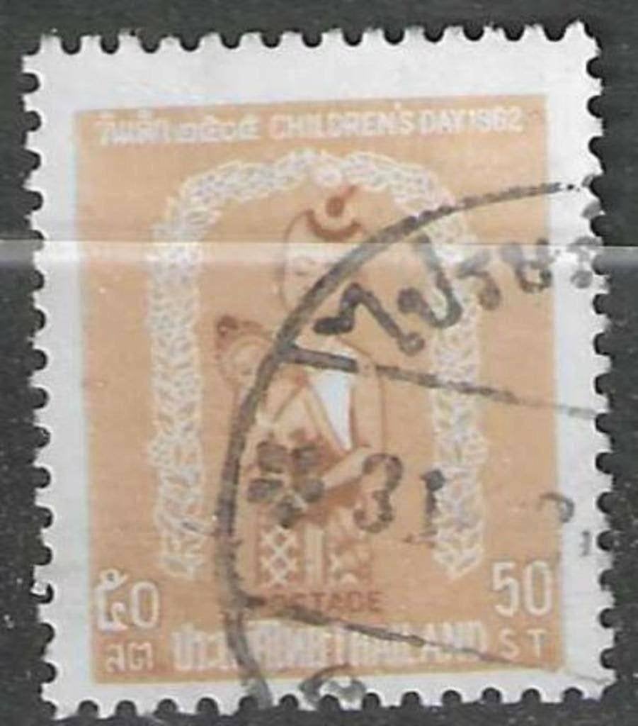 Thailand 1962 - Yvert 369 - Dag van het Kind - 50 s. (ST), Verzenden, Gestempeld