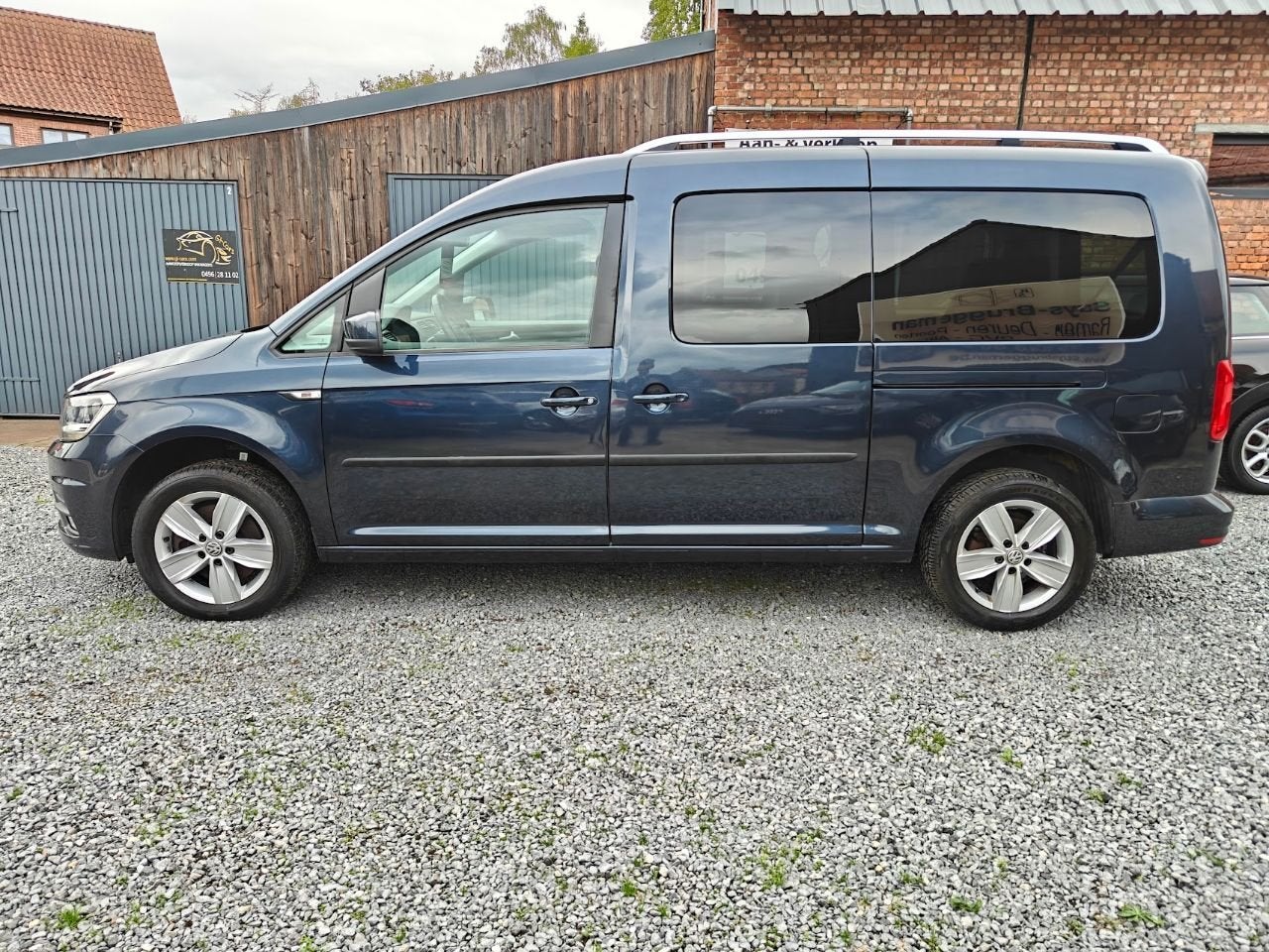 Volkswagen Caddy Maxi Trendline BMT (bj 2018), Auto's, Voorwielaandrijving, Stof, Gebruikt, 7 zetels