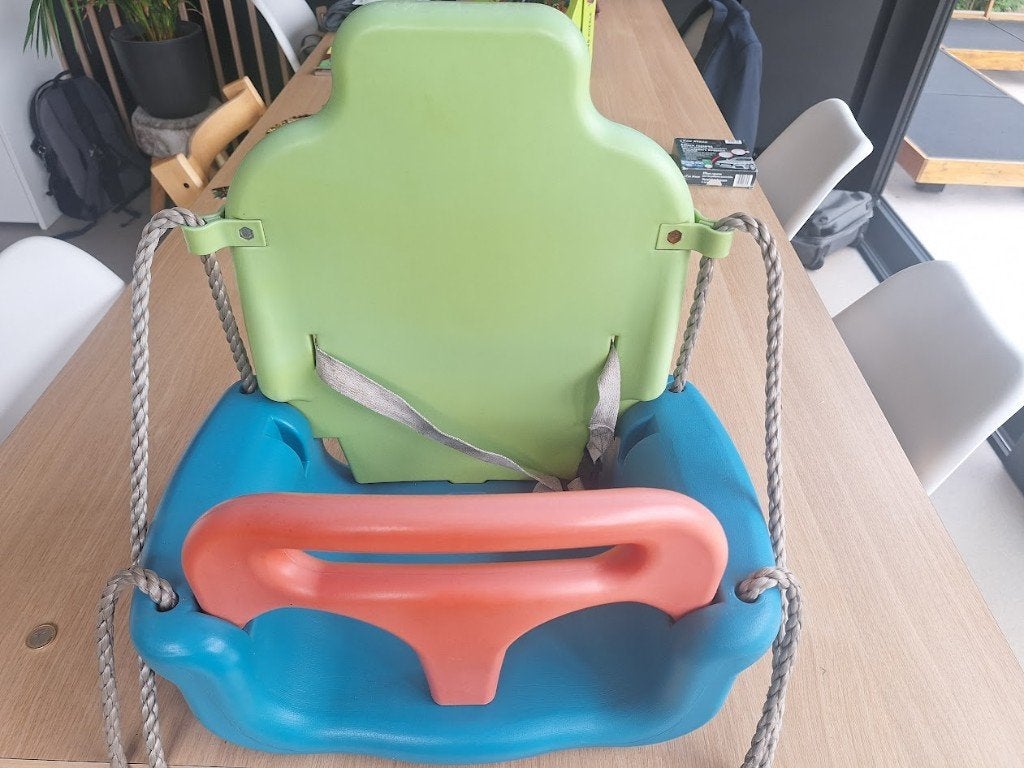 kinderschommel, Kinderen en Baby's, Speelgoed | Buiten | Speeltoestellen, Ophalen, Gebruikt, Schommel