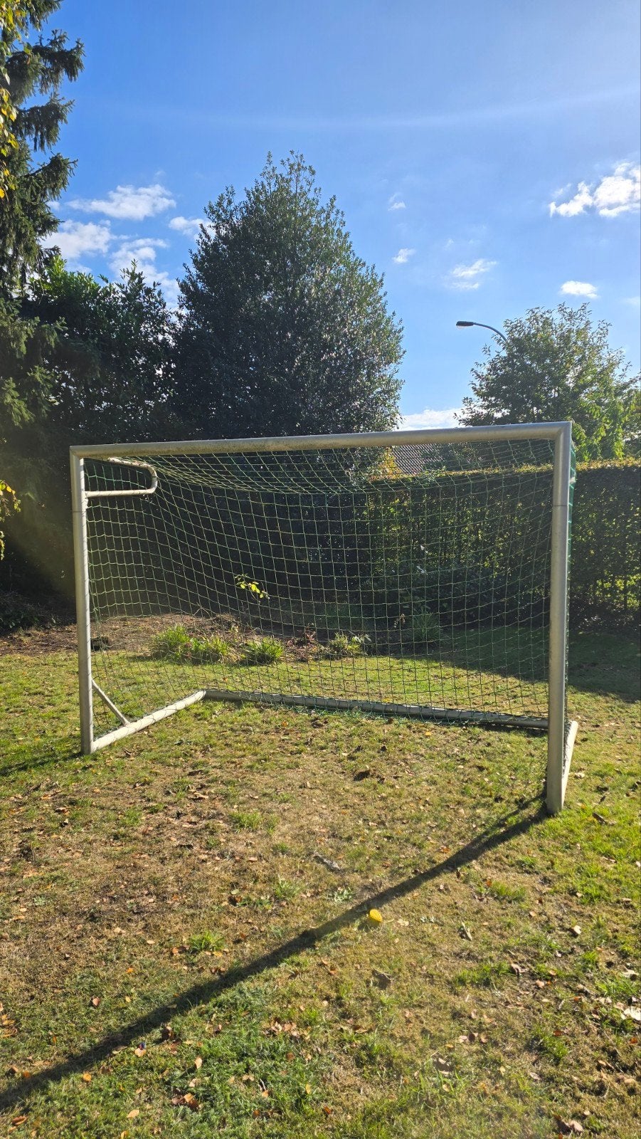 aluminium voetbal goal 3x2, Sport en Fitness, Ophalen, Gebruikt, Clubaccessoires