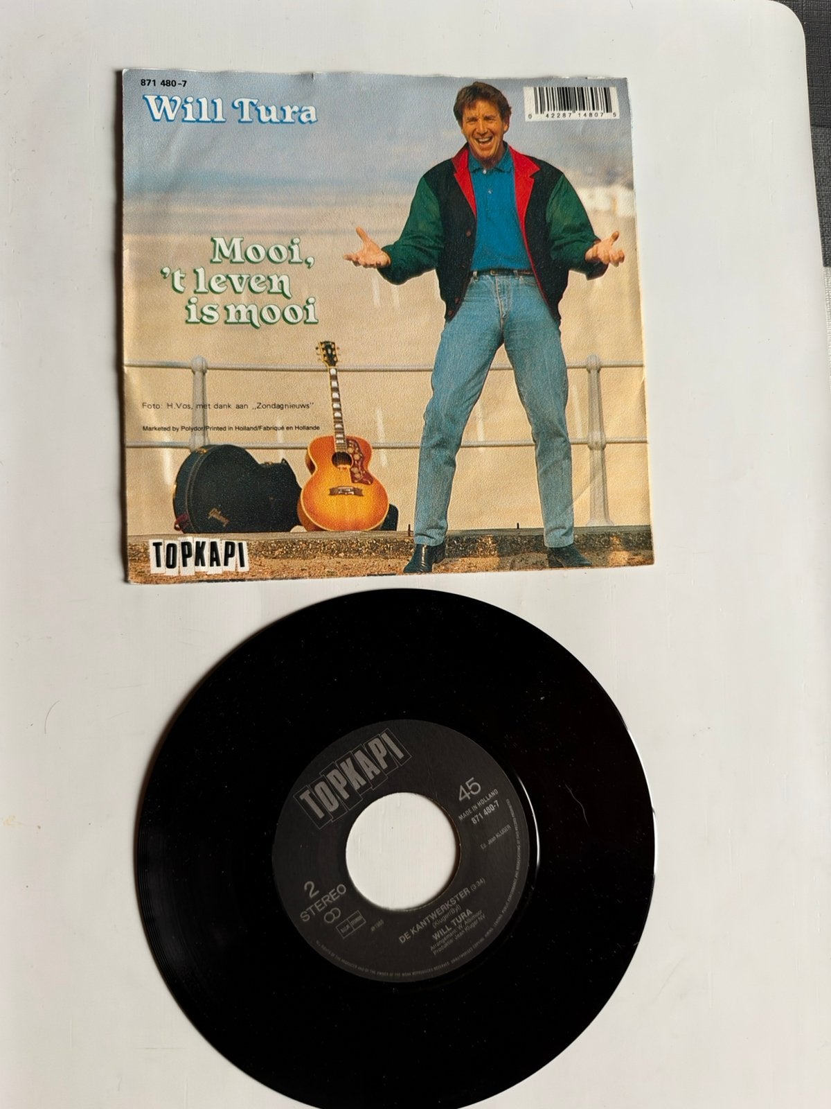 Will Tura: mooi, 't leven is mooi ( belpop; 1988), Verzenden, Zo goed als nieuw