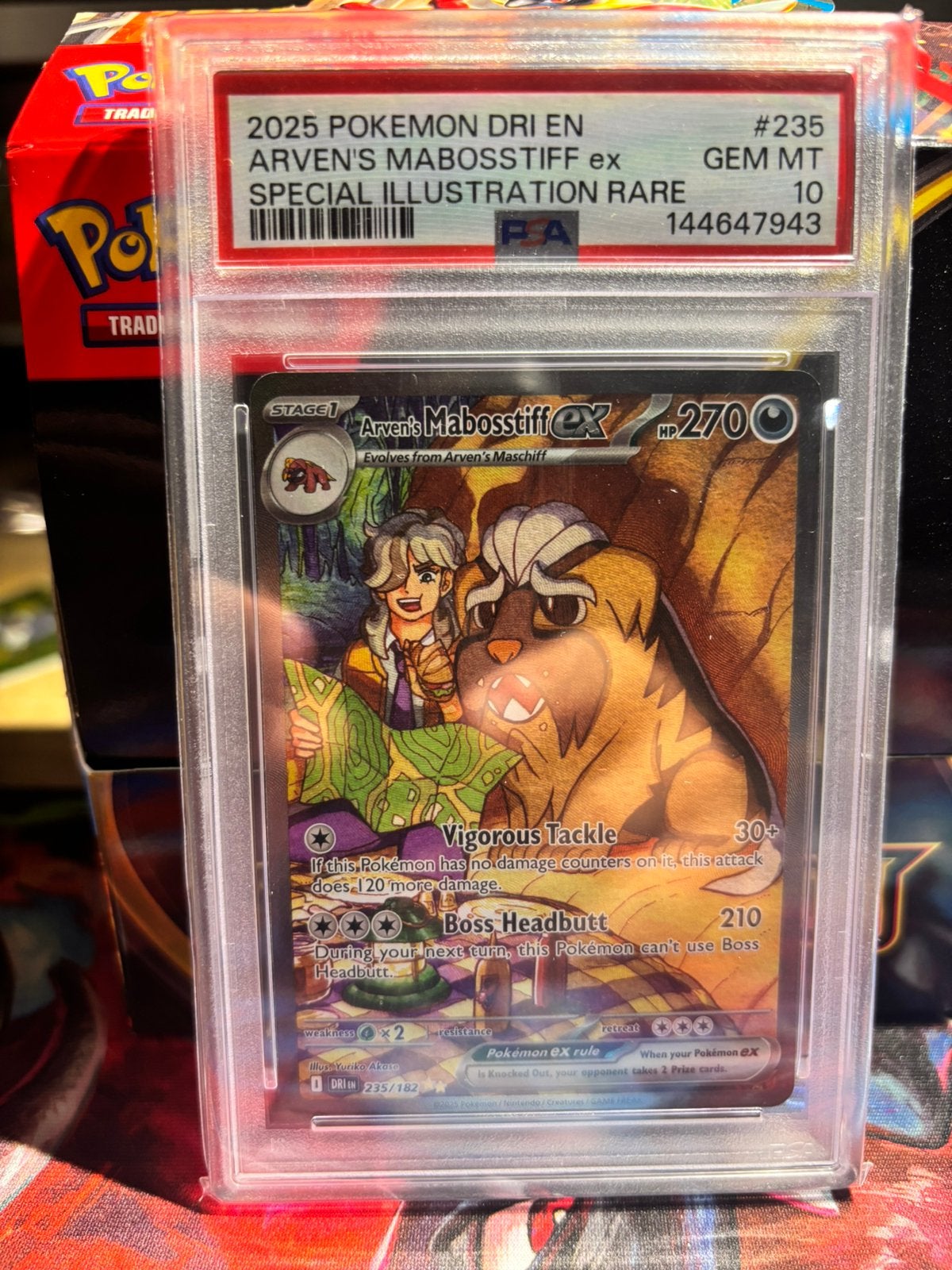 Arven’s Mabostiff PSA 10, Hobby & Loisirs créatifs, Jeux de cartes à collectionner | Yu-gi-Oh!, Enlèvement, Comme neuf