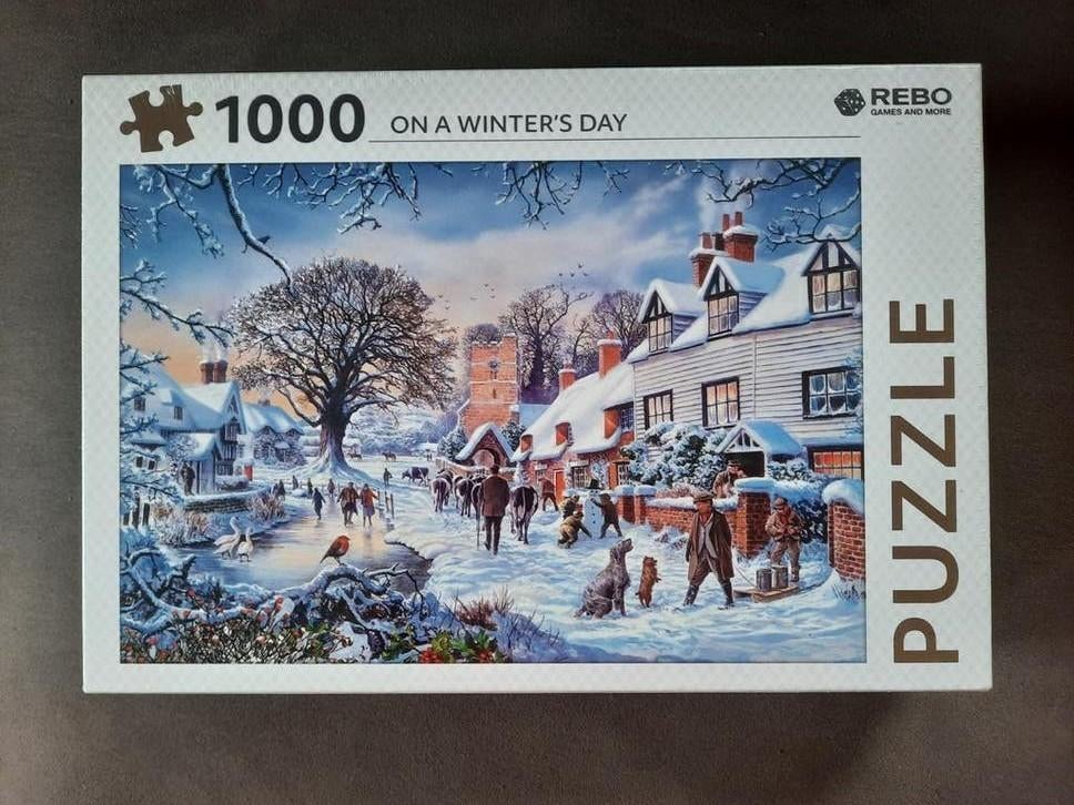 Puzzle de 1000 pièces, toujours dans l'emballage, Hobby & Loisirs créatifs, Enlèvement ou Envoi, 500 à 1500 pièces, Neuf, Puzzle