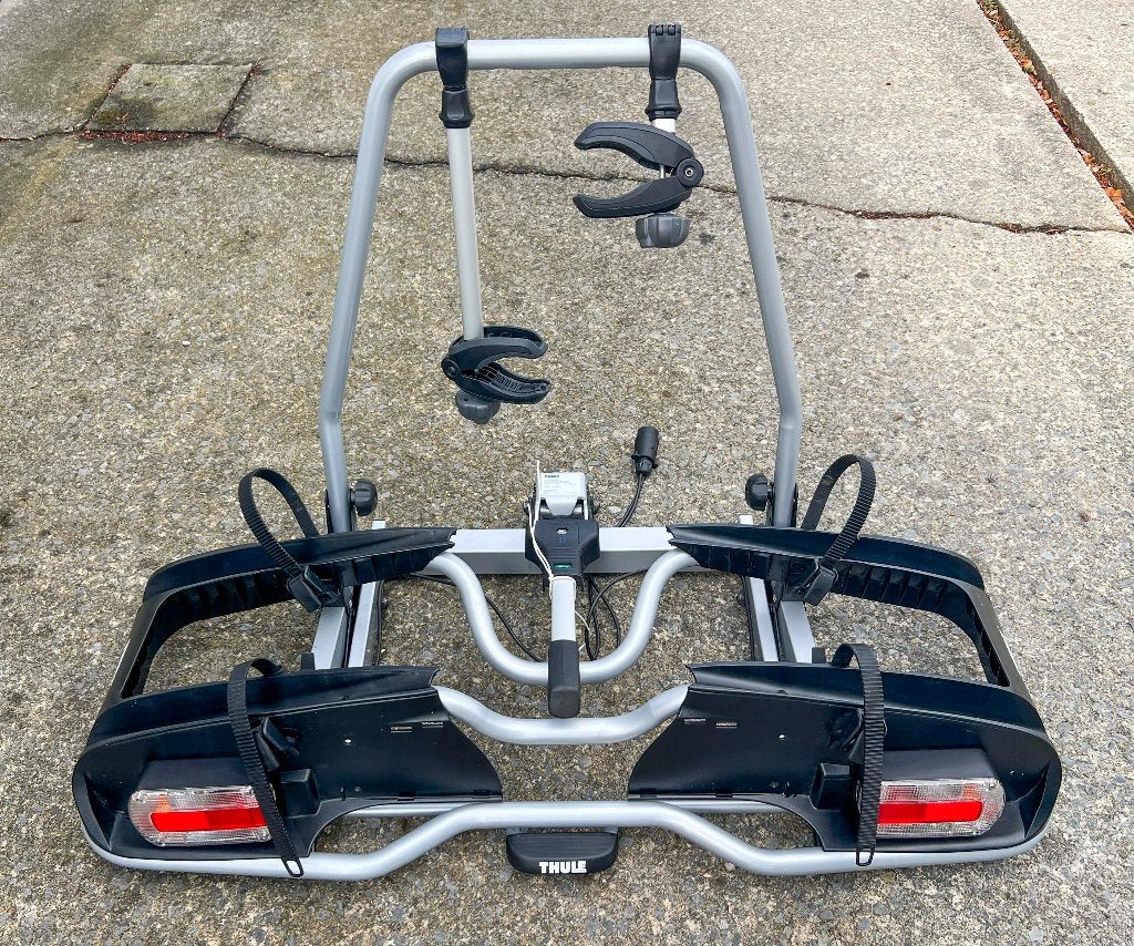 Fietsendrager Thule Europower 916, Ophalen, Zo goed als nieuw, 2 fietsen, Trekhaakdrager