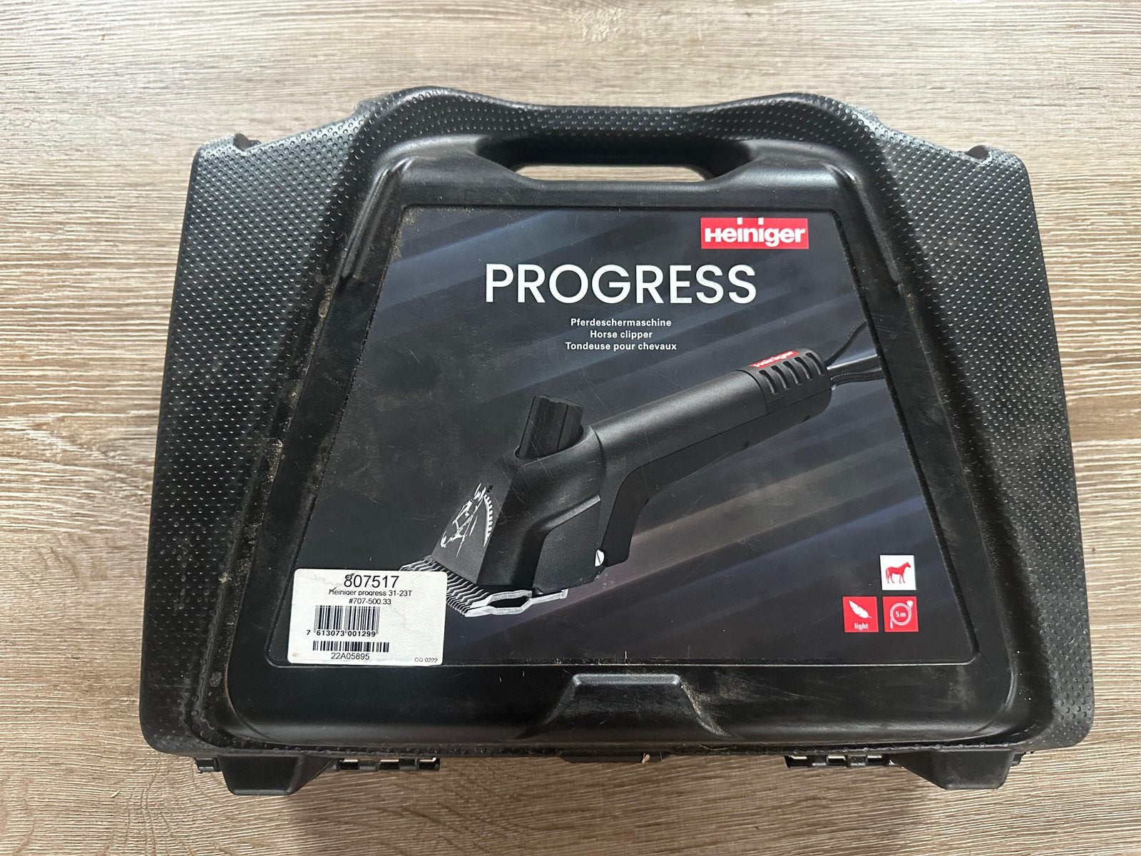 Paardenscheermachine progress Heiniger, Ophalen, Zo goed als nieuw