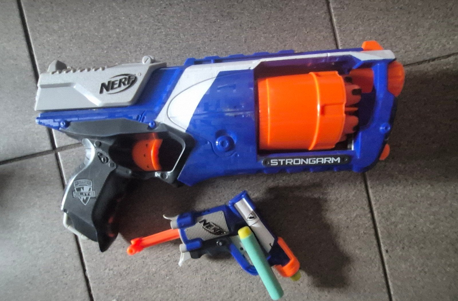 Pistolet Nerf, Enlèvement