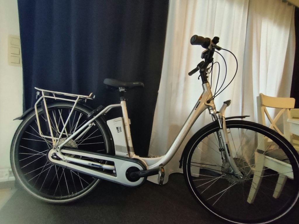 Kalkhof lage instap elektische fiets middenmotor, Ophalen, Zo goed als nieuw